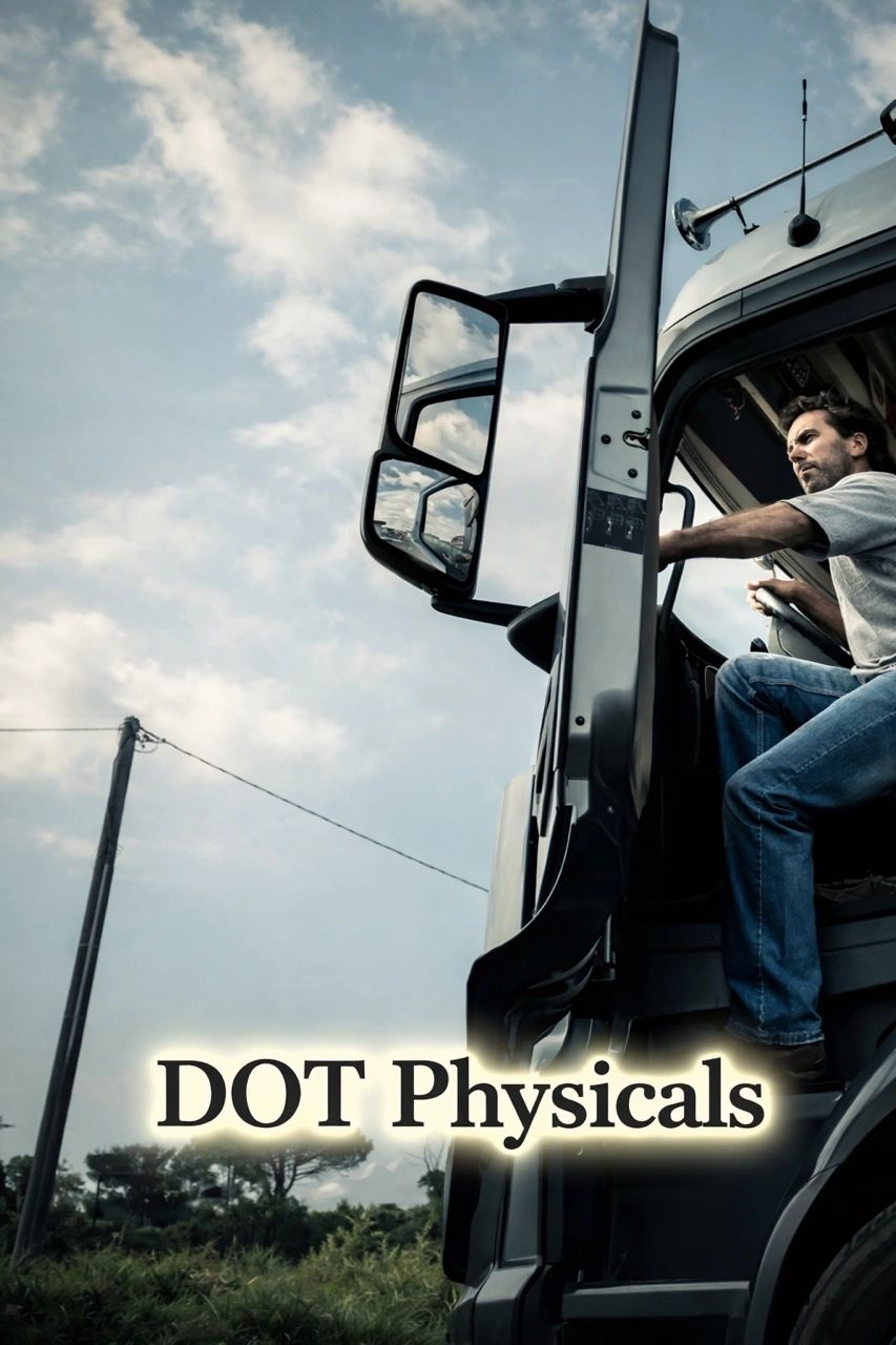 DOT physical examinations for commercial drivers in NJ